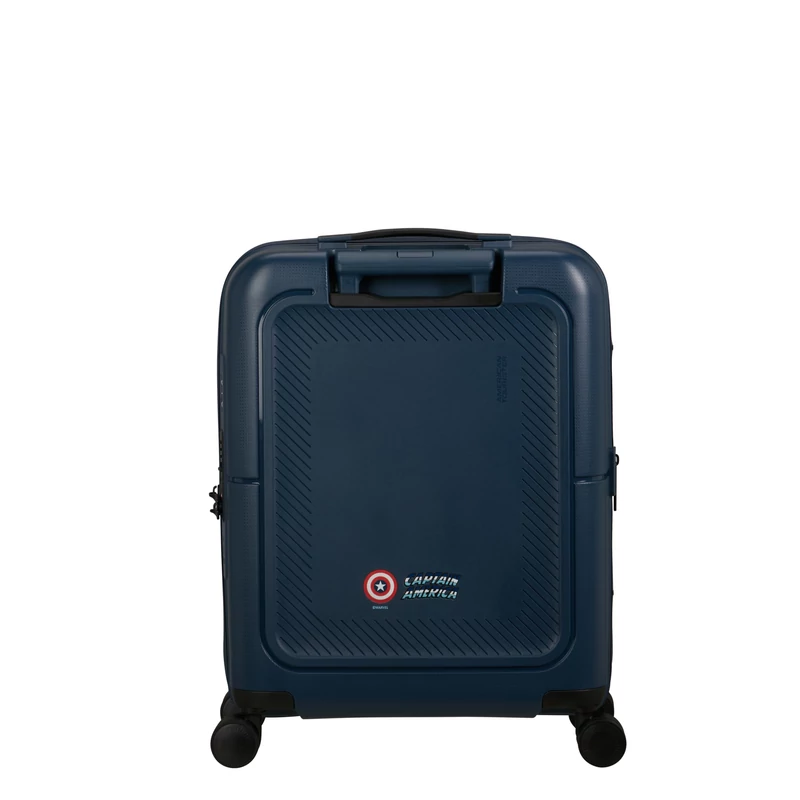 American Tourister Dashpop 4-kerekes keményfedeles bővíthető kabin bőrönd 55x40x20/23 cm, Marvell Amerika kapitány