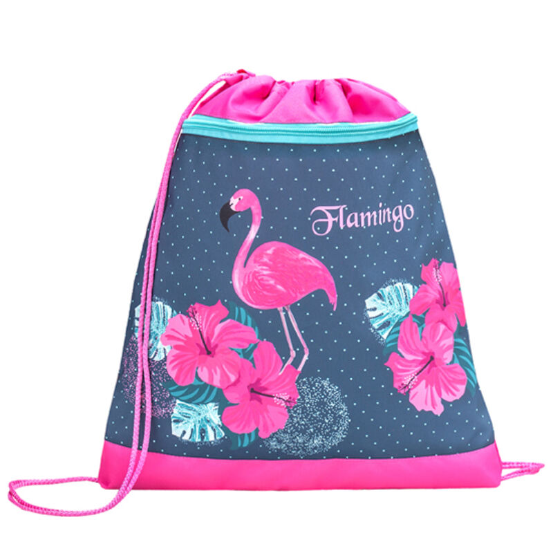 Belmil tornazsák hálós és zsebes, Flamingo Paradise