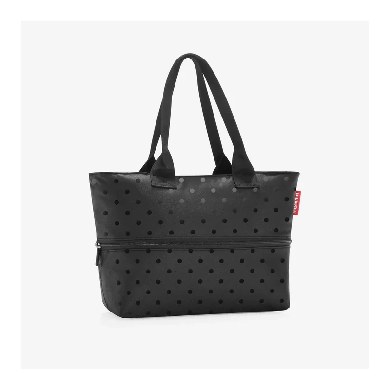 Reisenthel Shopper e1, glossy dots black