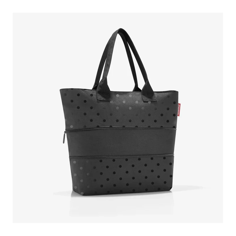 Reisenthel Shopper e1, glossy dots black
