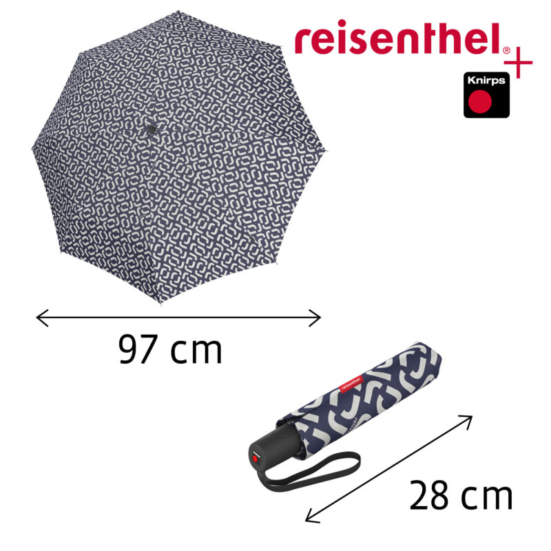 Reisenthel Pocket Duomatic esernyő, signature navy