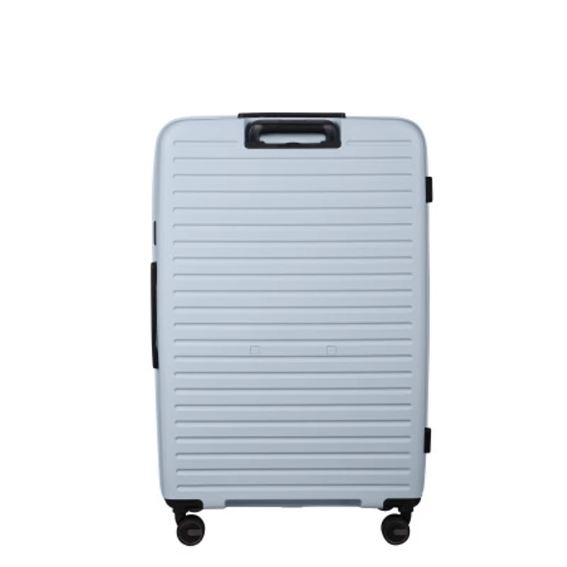 Samsonite Restackd spinner 4-kerekes keményfedeles bővíthető extra nagy bőrönd 81 x 54 x 31/34 cm, halvány kék