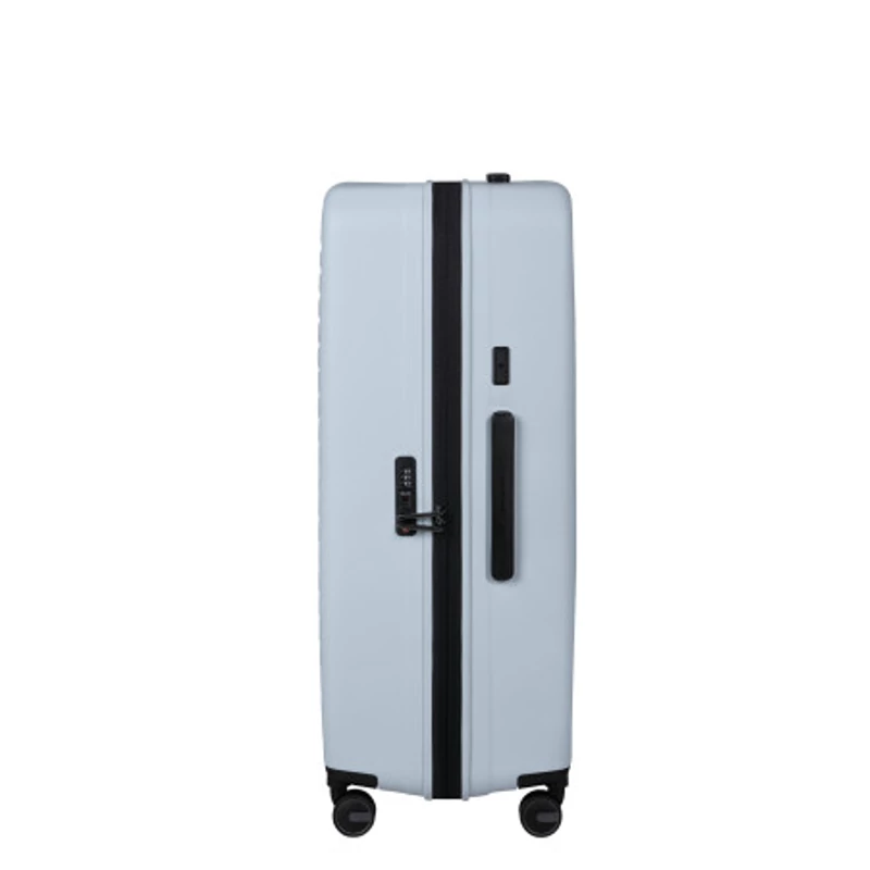 Samsonite Restackd spinner 4-kerekes keményfedeles bővíthető extra nagy bőrönd 81 x 54 x 31/34 cm, halvány kék