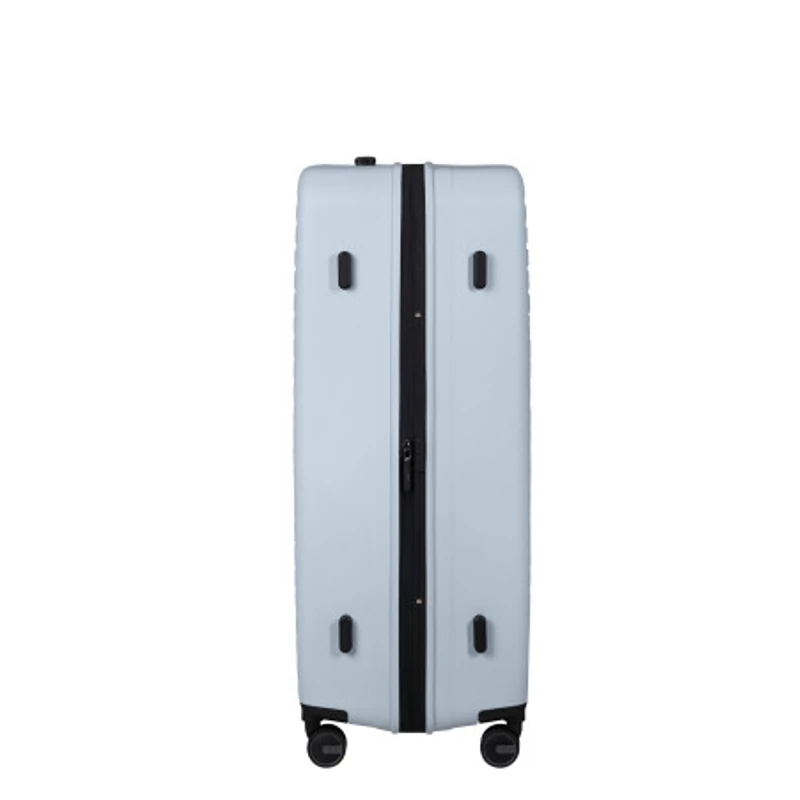 Samsonite Restackd spinner 4-kerekes keményfedeles bővíthető extra nagy bőrönd 81 x 54 x 31/34 cm, halvány kék