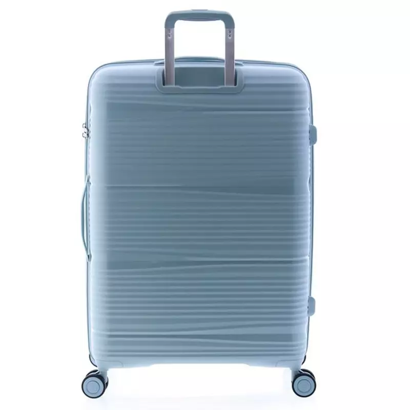 Gladiator BIONIC 4-kerekes keményfedeles bővíthető bőrönd 76x53x29/31cm, kék